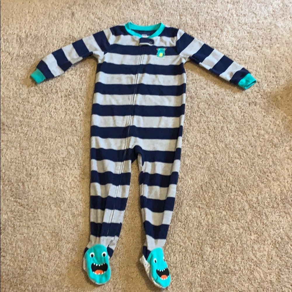 Four one piece pajamas!